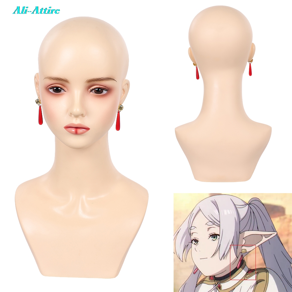 Women'S Red Accessories - 애니메이션 Sousou No Frieren Frieren 레드