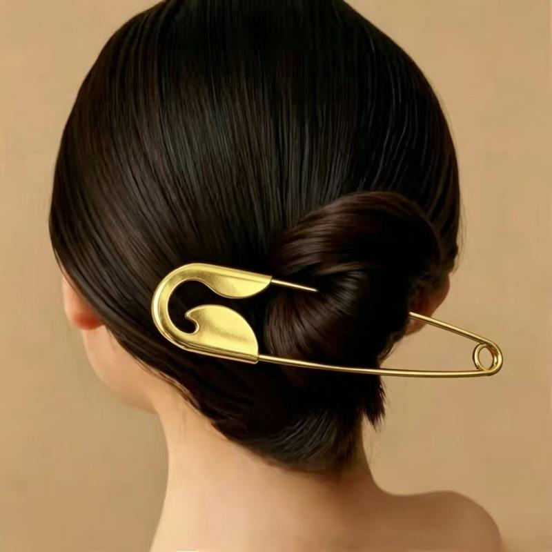 인기 상품: 여성 및 소녀용 대형 안전핀, 금속 헤어  - Women Accessories Sale 리뷰 및 가격