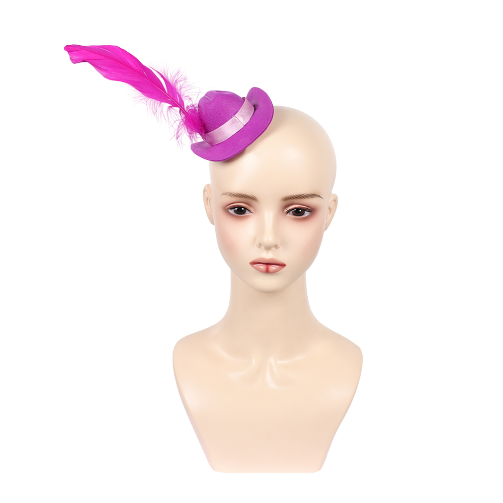 TV 헬 인 코스프레 엔젤 더스트 모자 빨간 깃털 액세 - Women'S Red Accessories 리뷰 및 가격