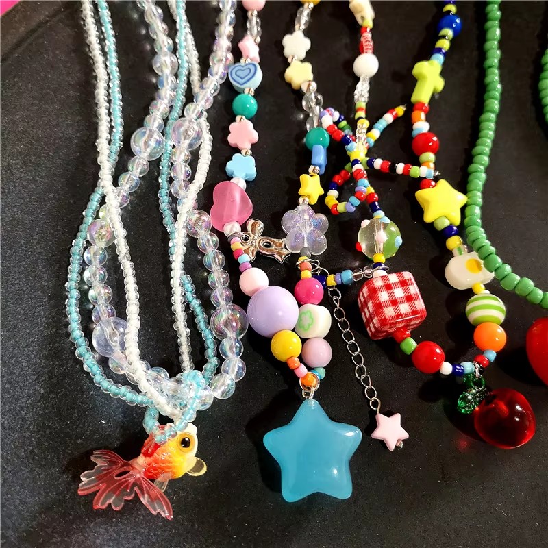 귀여운 여름 Y2K 하트 과일 토마토 Bowknot 펜 - Women'S Emo Accessories 리뷰 및 가격