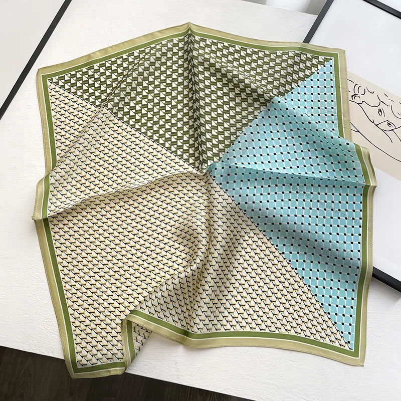 새로운 스카프 여성 봄 인쇄 100% 진짜 실크 스카프 - Silk Scarf Square 리뷰 및 가격