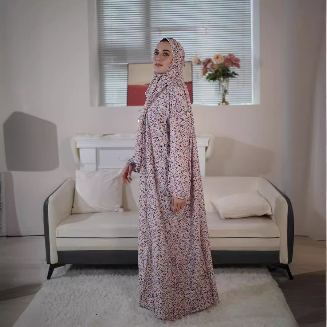 Jalabiya Abayas 여성용 프린트 원피스 원피 - Women Accessories Dubai 리뷰 및 가격