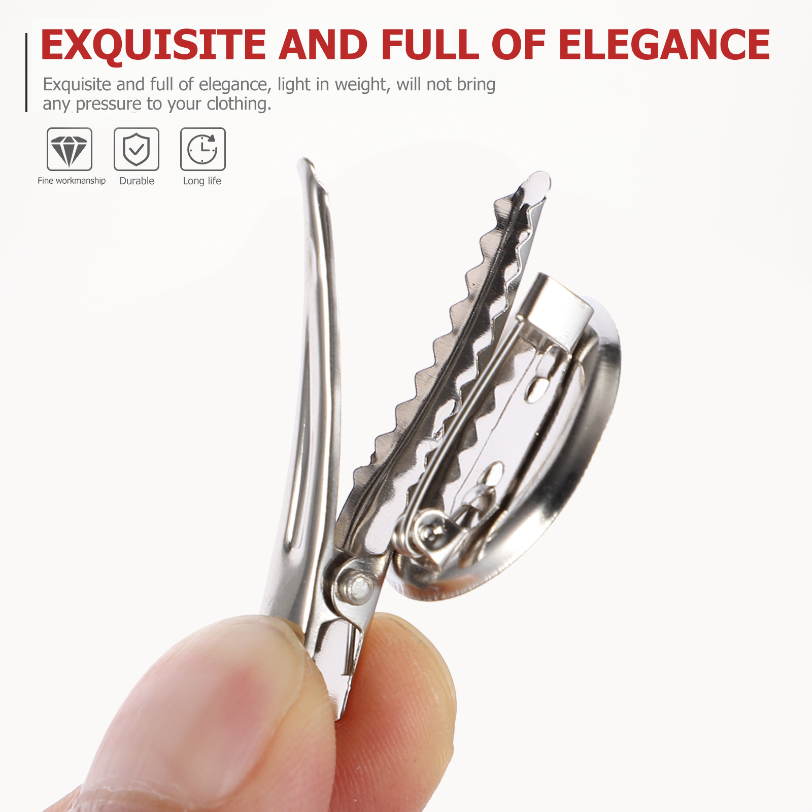 40개 브로치 핀 트레이 클립 튼튼한 철제 브로치 액세 - Women'S Accessories Clothing 리뷰 및 가격