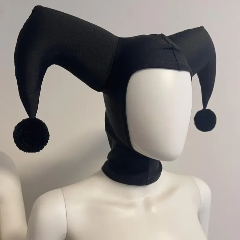 QQ Jester 코스프레 블랙/레드 모자 코스프레 모 - Women'S Red Accessories 리뷰 및 가격