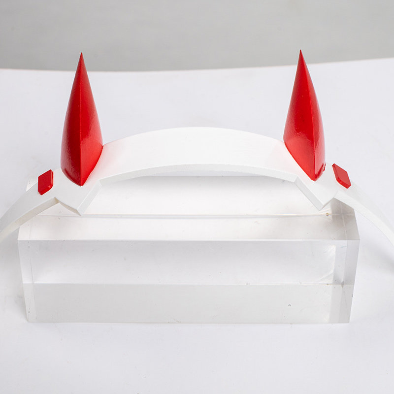 애니메이션 제로 투 코스프레용 빨간색과 흰색 헤어밴드, - Women'S Red Accessories 리뷰 및 가격