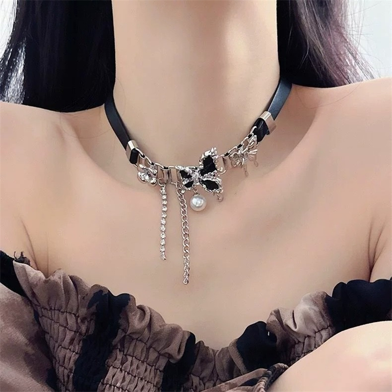 Y2K 빈티지 나비 크로스 하트 스타 목걸이, 남녀공용 - Women'S Emo Accessories 리뷰 및 가격