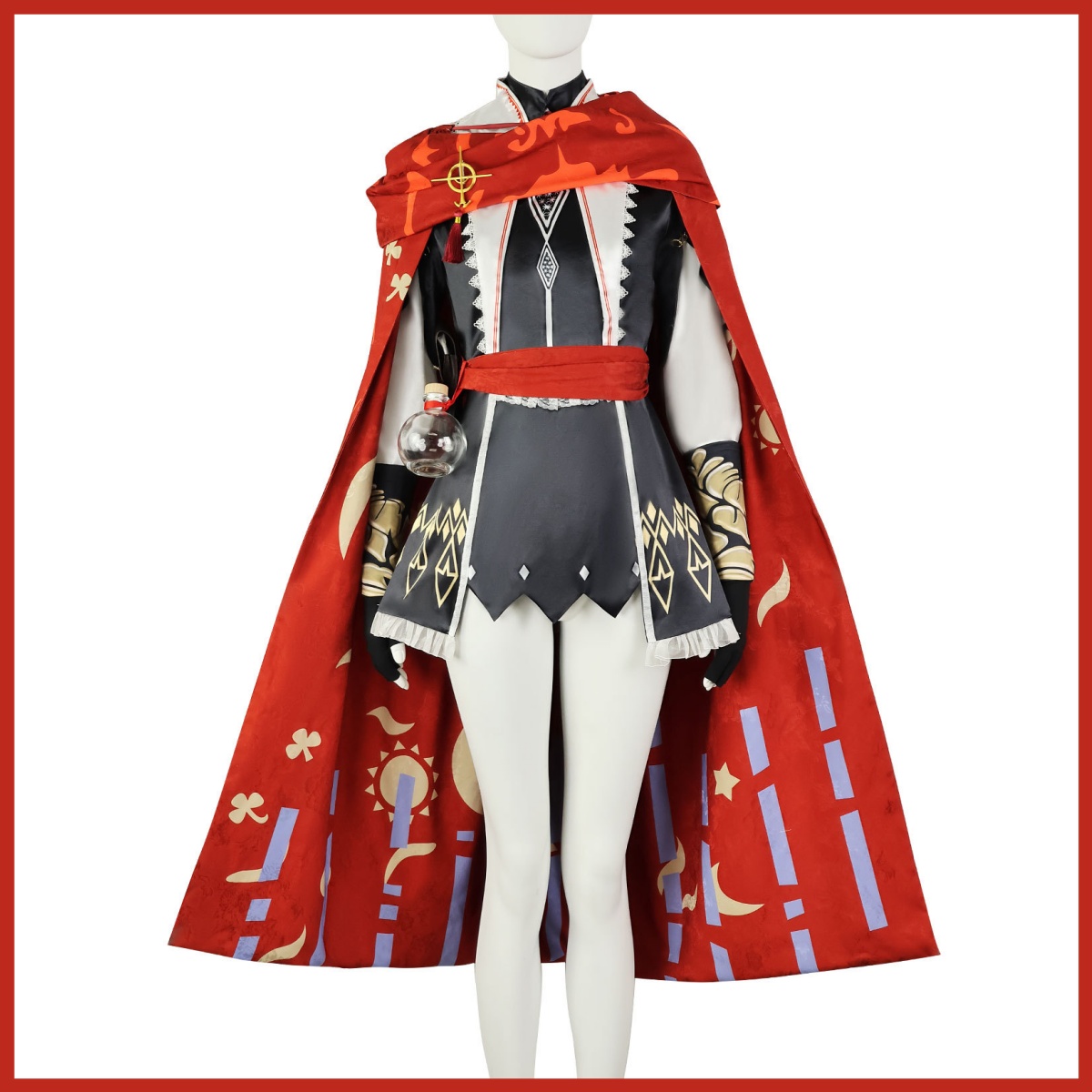 게임 Arknights Exusiai 새로운 언약 코스 - Women'S Red Accessories 리뷰 및 가격