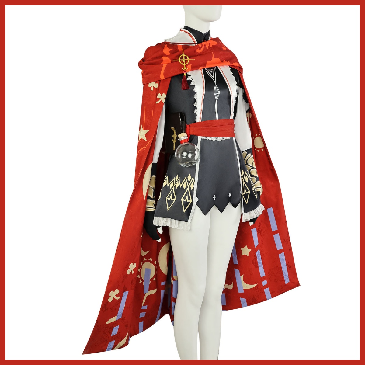 게임 Arknights Exusiai 새로운 언약 코스 - Women'S Red Accessories 리뷰 및 가격
