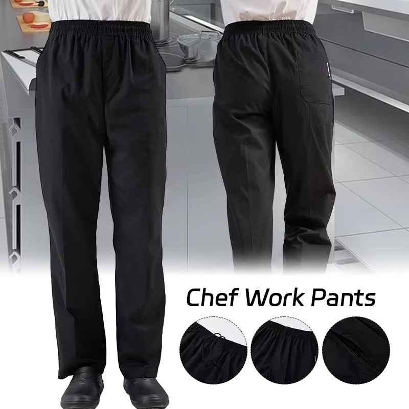 남성용 고품질 셰프 바지 새로운 셰프 바지 요리 레스토 - Women Kitchen Accessories 리뷰 및 가격
